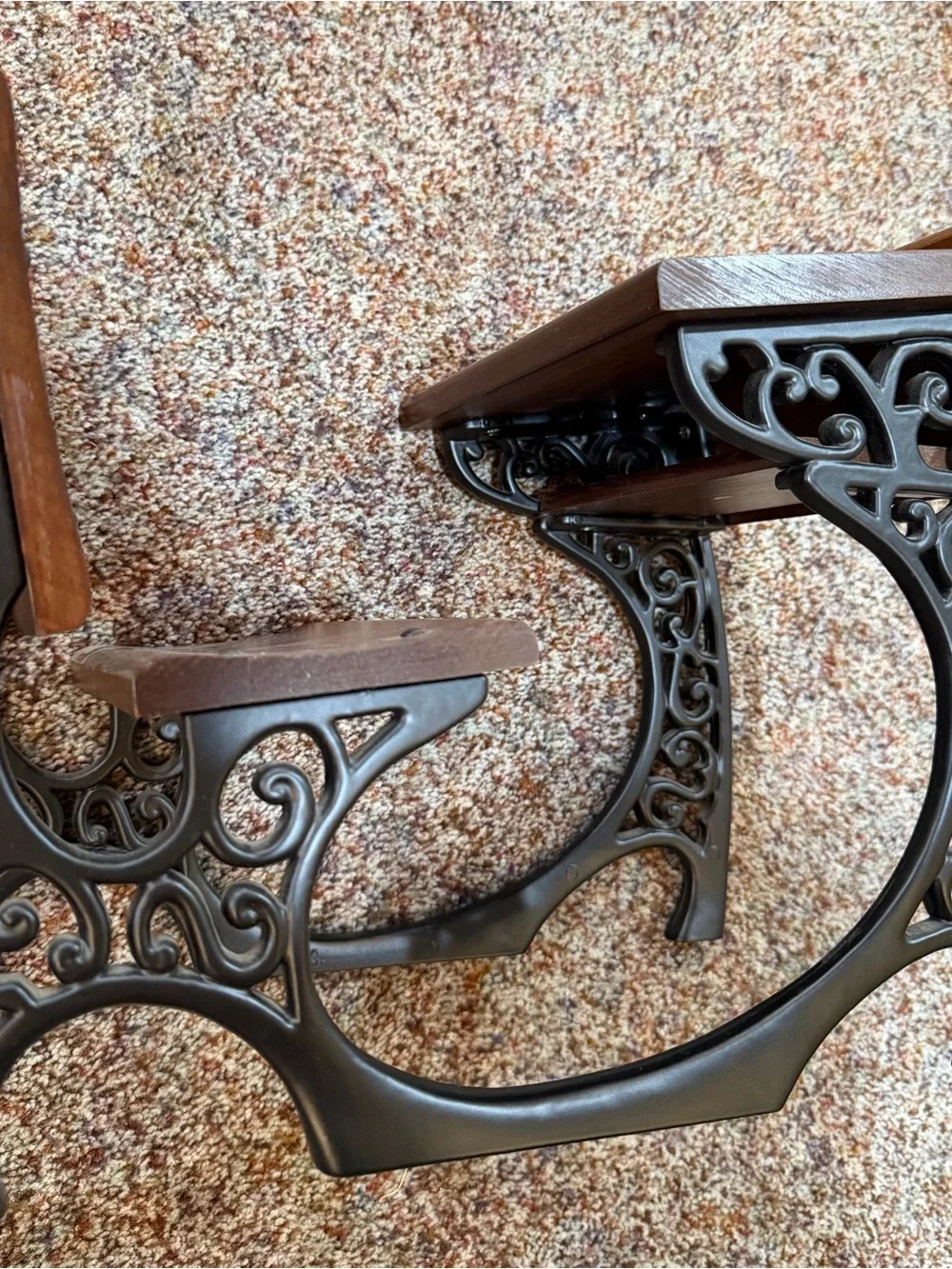 American Girl Wood @ Wrought Iron Desk Samatha’s School Desk - Retired